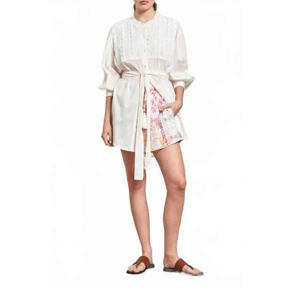 NEW HANNAH ARTWEAR sofia tunic in gardenia - Picture 1 of 4